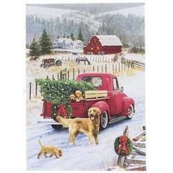 Thumbnail Tabletop Christmas Joy Lighted Canvas