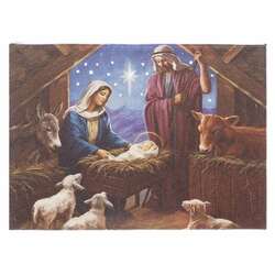 Item 558528 Tabletop Open Door Lighted Canvas