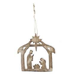 Item 558532 thumbnail Cut Out Nativity Ornament
