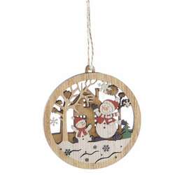 Item 558534 thumbnail Snowman Laser Cut Ornament