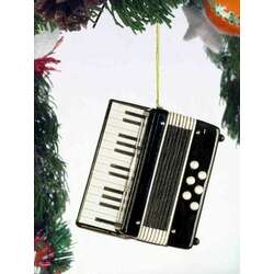 Item 560059 thumbnail Black Accordion Ornament