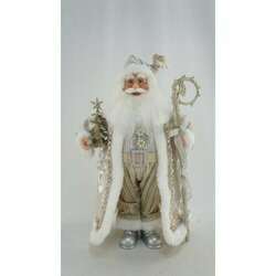 Item 599179 thumbnail Champagne/Silver Standing Santa