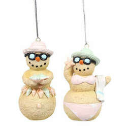 Item 601055 thumbnail Coastal Christmas Sand Ornament