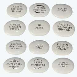 Item 601082 Ceramic Blessing Token