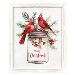 Item 601146 thumbnail Christmas Cardnial Wall Art
