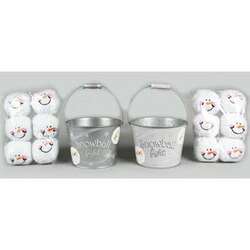 Item 601162 Silver Indoor Snowball Fight Kit