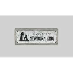Item 601223 Newborn King Sign