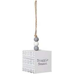 Item 609009 thumbnail Snuggle Season Cube Ornament