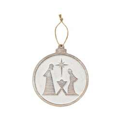 Item 609038 thumbnail Nativity Carved Ornament