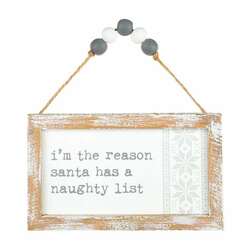 Item 609042 thumbnail Naughty Sweater Framed Ornament