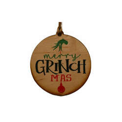 Item 613275 thumbnail Merry Grinch-Mas Ornament