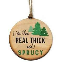 Item 613549 Thick And Sprucy Ornament