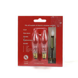 Item 617014 Replacement Bulbs 7W For Electric Candles