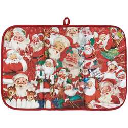 Item 642015 thumbnail Retro Santa Drying Mat