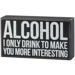 Item 642108 thumbnail More Interesting Box Sign