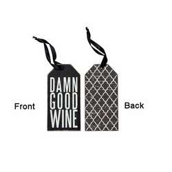 Item 642301 Damn Good Wine Bottle Tag