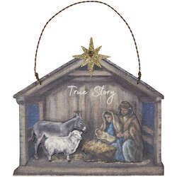 Item 642527 thumbnail True Story Nativity Ornament