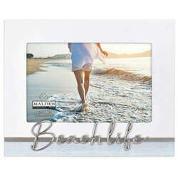 Item 647012 thumbnail Beach Life Metal Inlay Picture Frame