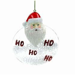 Item 803006 thumbnail Ho Ho Ho Santa Ball Ornament