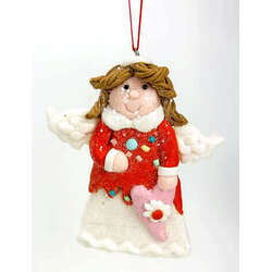 Item 808094 thumbnail Claydough Angel Ornament