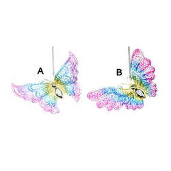 Item 812020 thumbnail Multicolor Butterfly With Gem Ornament