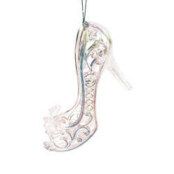 Item 812043 thumbnail Iridescent High Heel Shoe Ornament