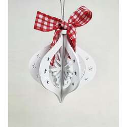 Item 812062 thumbnail 3D Onion With Bow Ornament