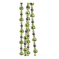 Item 815022 thumbnail 6 Foot Green/Gold/Red Bead Garland