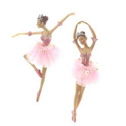 Item 815026 Pink/White Ballerina Ornament