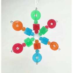 Item 815042 thumbnail Candy Snowflake Ornament