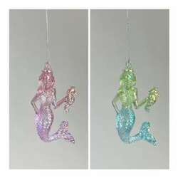 Item 818035 thumbnail Plastic Mermaid Ornament
