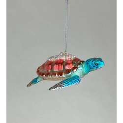 Item 820101 thumbnail Glass Turtle Ornament