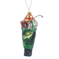 Item 820114 thumbnail Glass Fishing Clothes Ornament