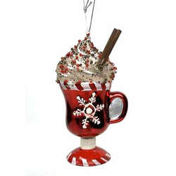 Item 836023 thumbnail Glass Of Cocoa Ornament